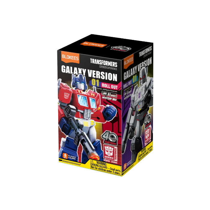 Blokees Figures - Transformers 71100-Galaxy Version 01 - Roll out