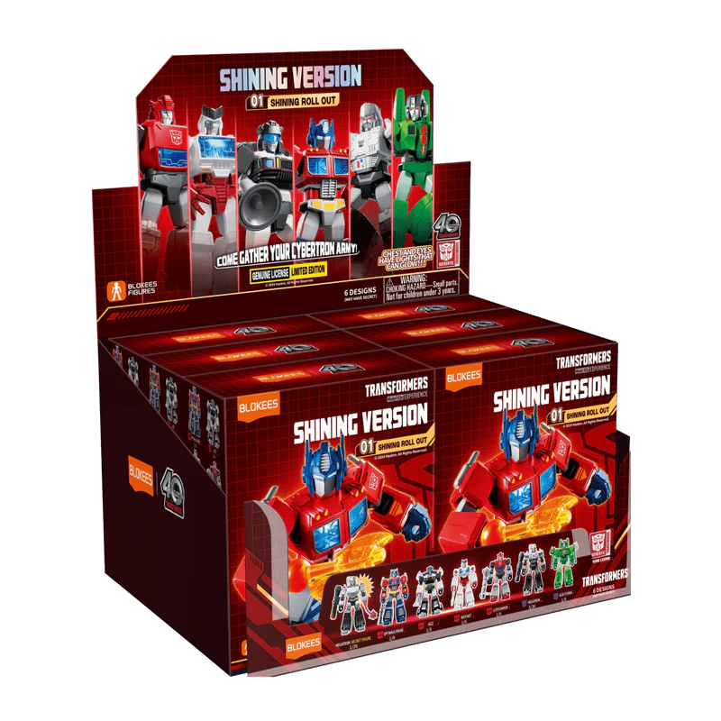 Blokees Figures - Transformers  （Luminous Eyes & Chest） 71121 - Shining Version(SV) 01- Shining attack