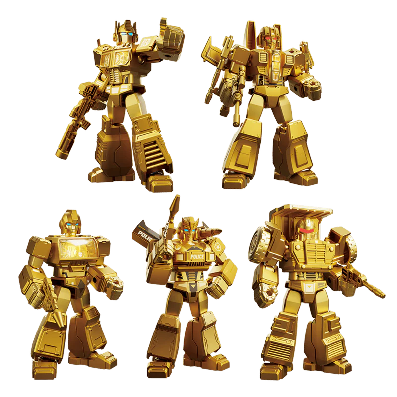 Blokees Figures -  Transformers  (Limited Model Kit)  71191-Transformers XV01 The Golden Lagoon 01 （Luminous Eyes）