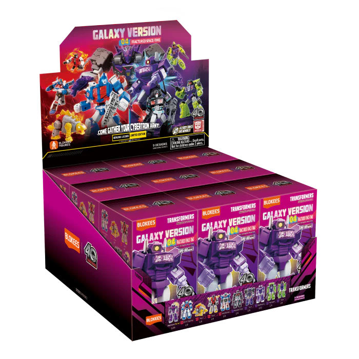 Blokees Figures - Transformers 71104-Galaxy Version 04 - Fractured Space-time